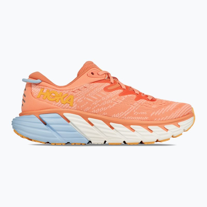 Buty do biegania damskie HOKA Gaviota 4 shell coral/peach parfait 7