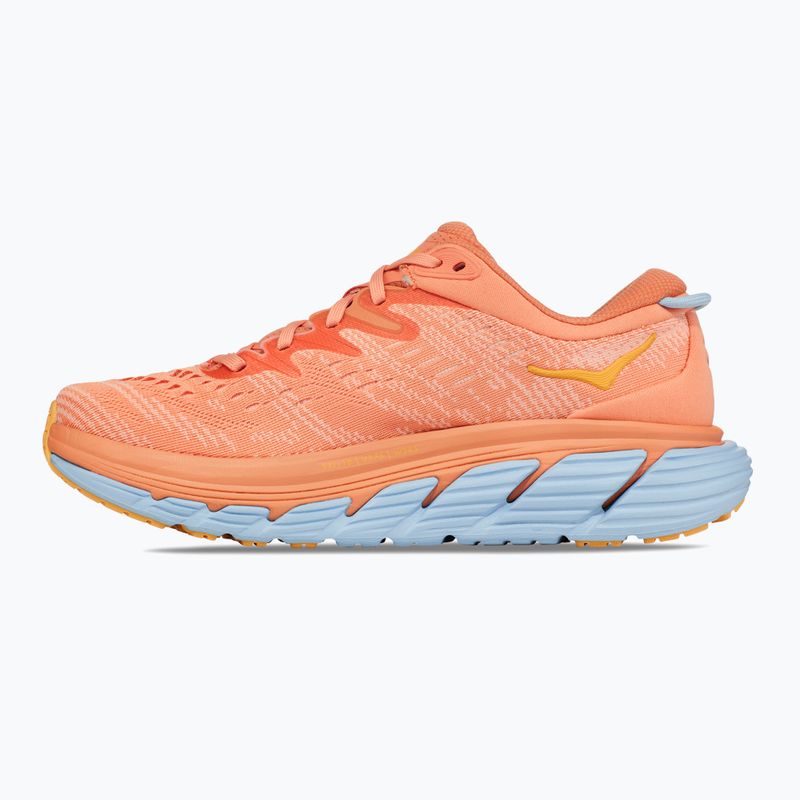 Buty do biegania damskie HOKA Gaviota 4 shell coral/peach parfait 8