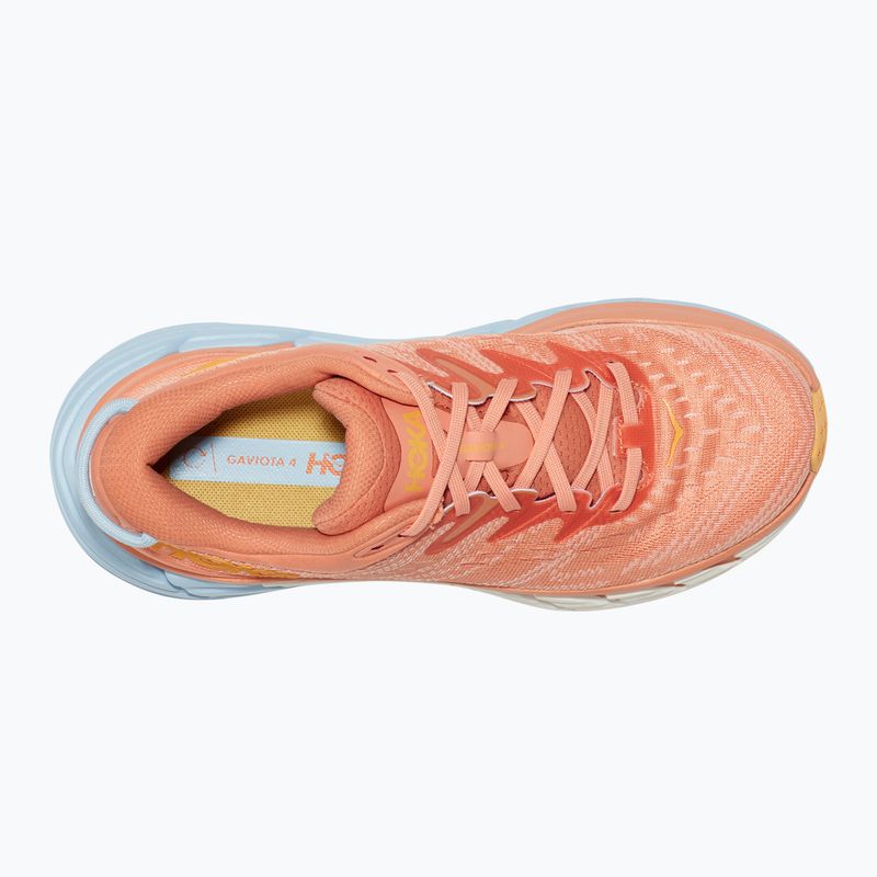 Buty do biegania damskie HOKA Gaviota 4 shell coral/peach parfait 9