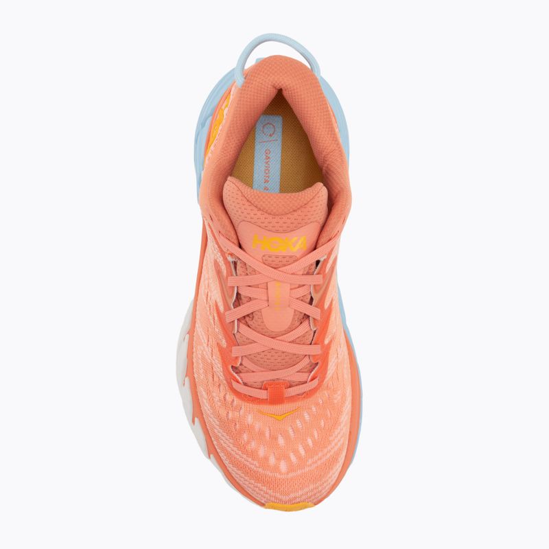 Buty do biegania damskie HOKA Gaviota 4 shell coral/peach parfait 6