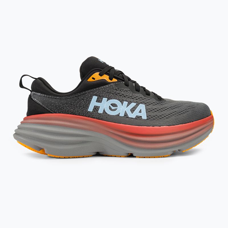 Buty do biegania męskie HOKA Bondi 8 antharicite/castlerock 2