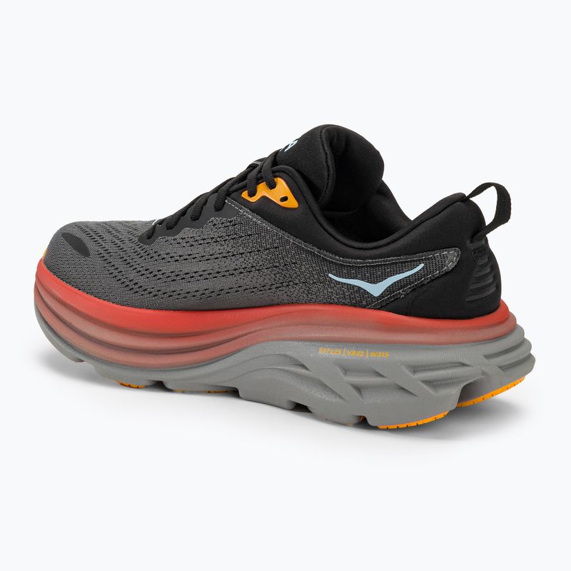 Buty do biegania męskie HOKA Bondi 8 antharicite/castlerock 3