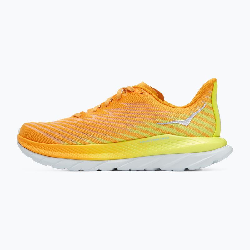 Buty do biegania męskie HOKA Mach 5 radiant yellow orange 3