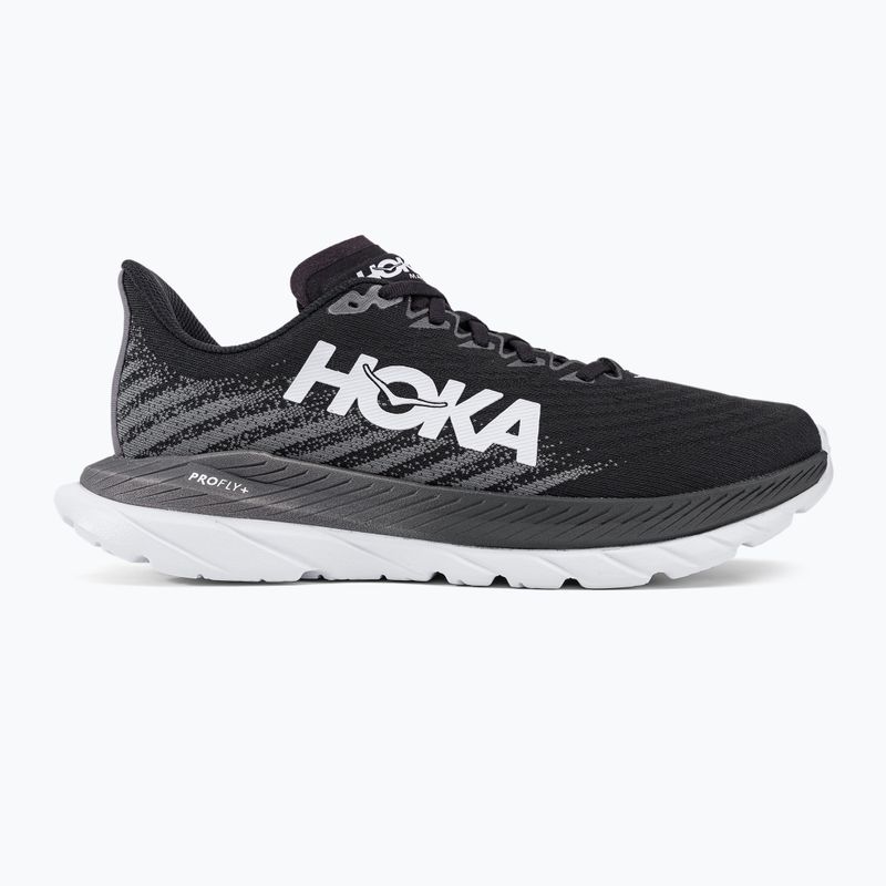 Buty do biegania męskie HOKA Mach 5 black/castlerock 2