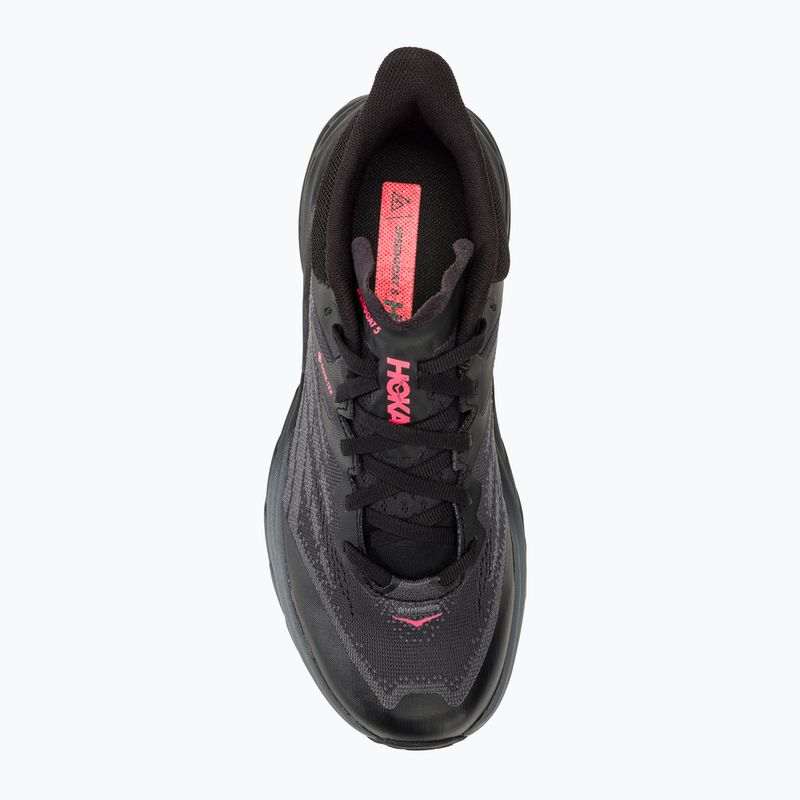 Buty do biegania damskie HOKA Speedgoat 5 GTX black/black 5