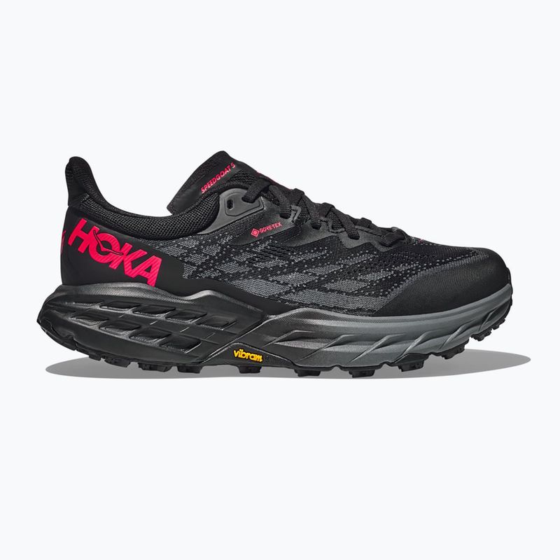 Buty do biegania damskie HOKA Speedgoat 5 GTX black/black 8