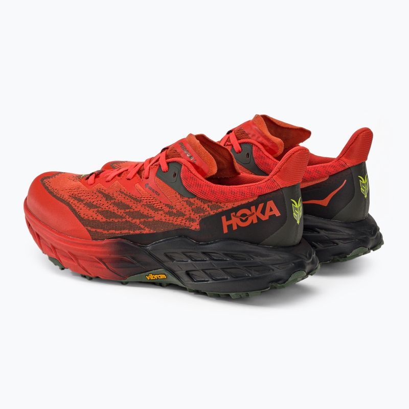 Buty do biegania męskie HOKA Speedgoat 5 GTX fiesta/thyme 3