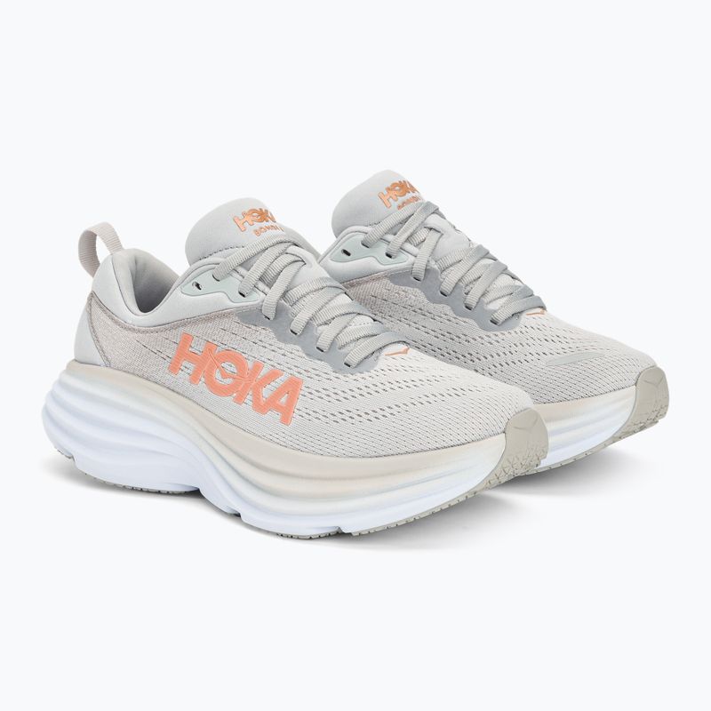 Buty do biegania damskie HOKA Bondi 8 harbor mist/lunar rock 4