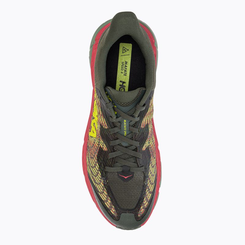 Buty do biegania męskie HOKA Mafate Speed 4 thyme/fiesta 6