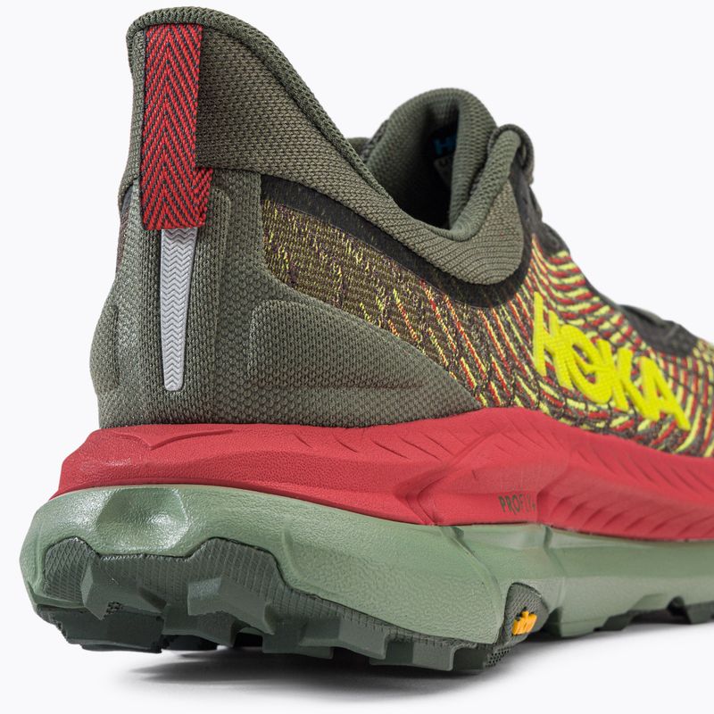 Buty do biegania męskie HOKA Mafate Speed 4 thyme/fiesta 8