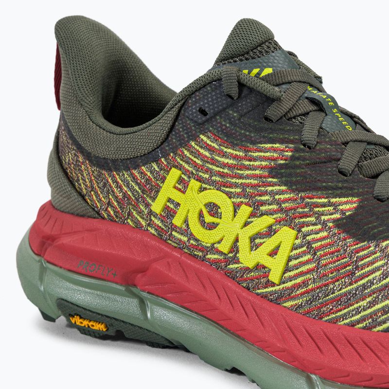 Buty do biegania męskie HOKA Mafate Speed 4 thyme/fiesta 9