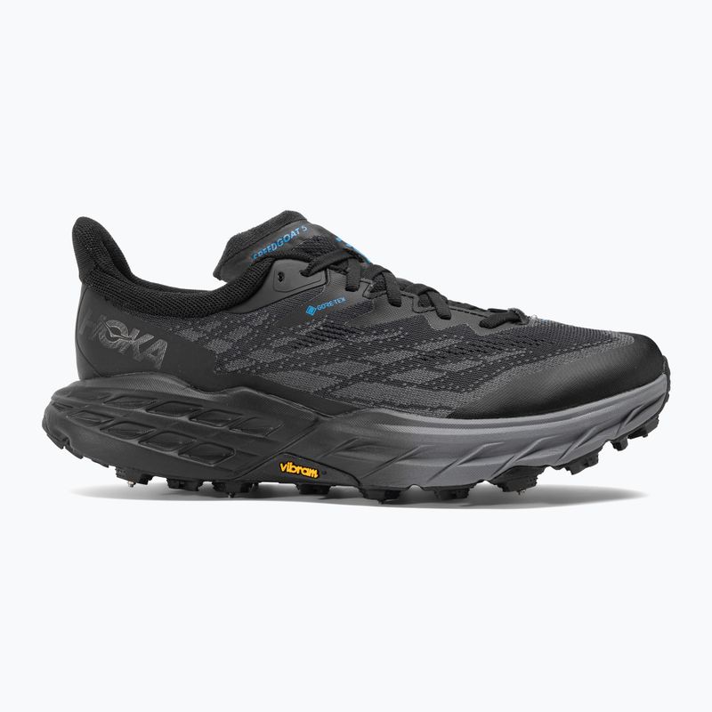 Buty do biegania męskie HOKA Speedgoat 5 GTX Spike black/black 2