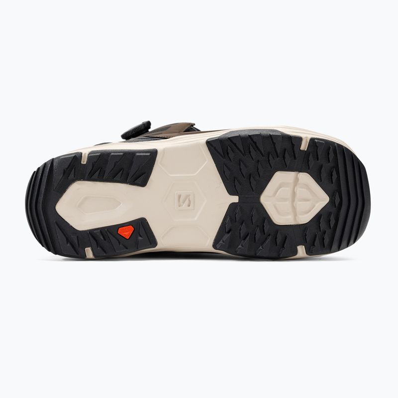 Buty snowboardowe męskie Salomon Dialoge Dual Boa brown/black/sage 4