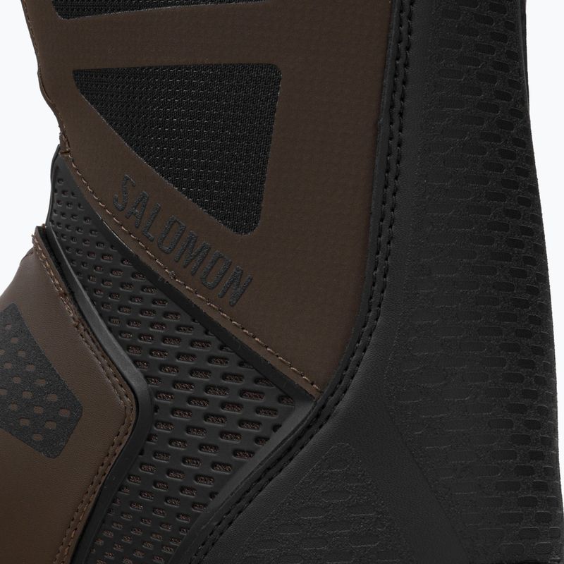 Buty snowboardowe męskie Salomon Dialoge Dual Boa brown/black/sage 10