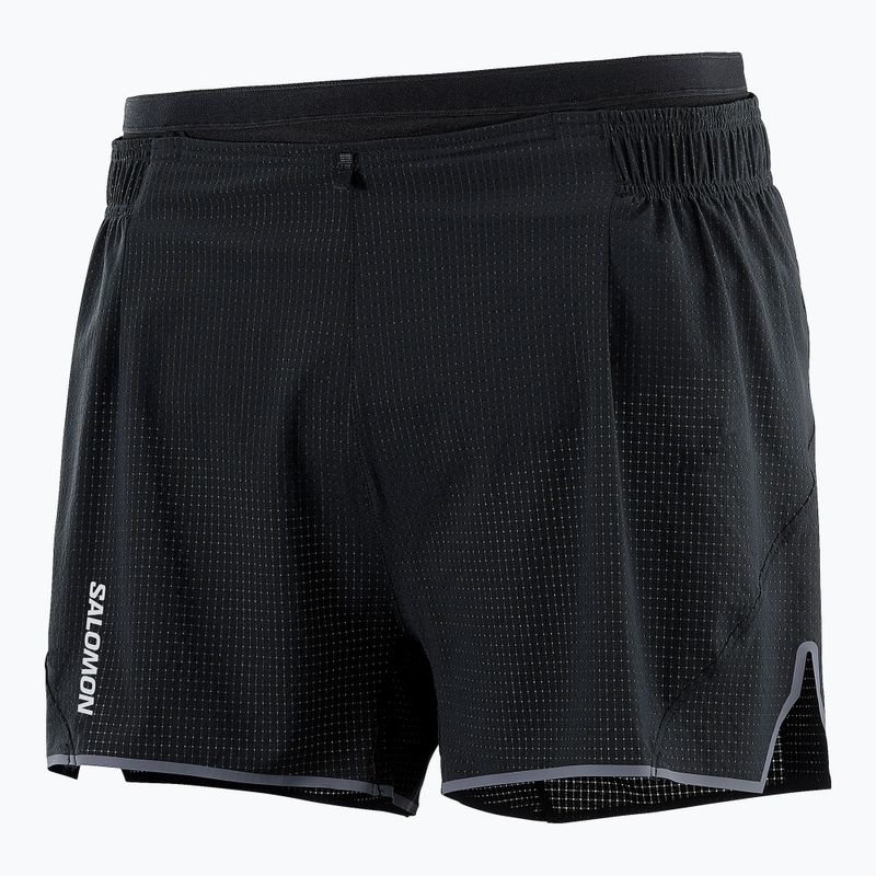 Spodenki do biegania męskie Salomon Sense Aero 3" deep black 7