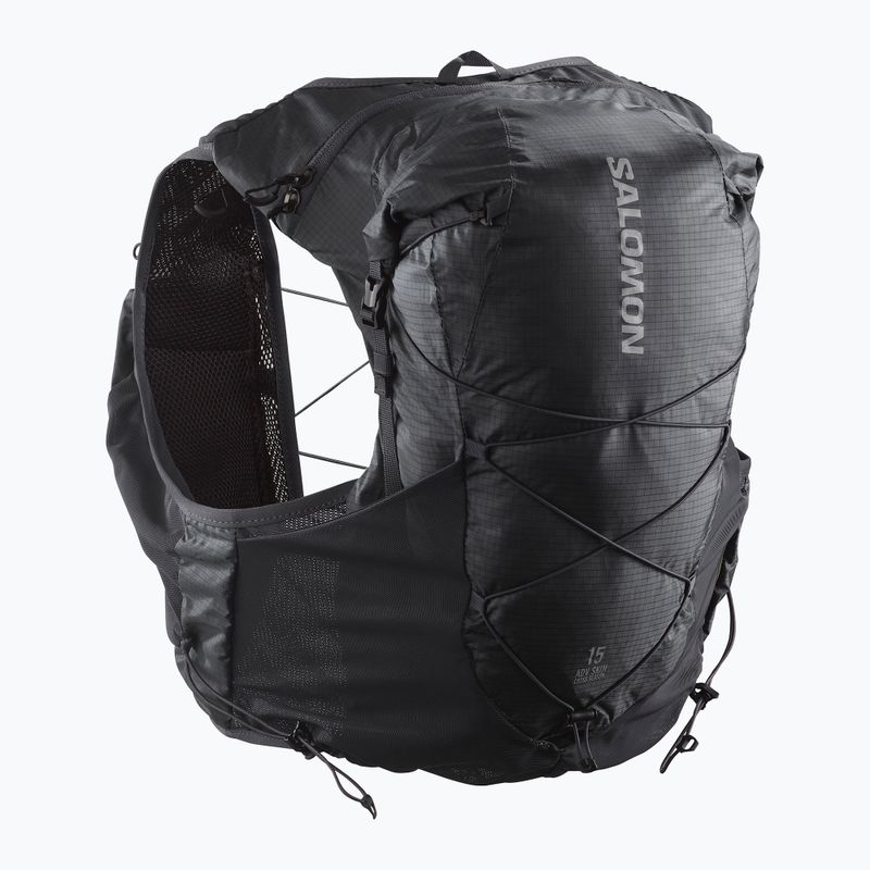 Kamizelka do biegania Salomon ADV SKIN Cross 15 ebony/alloy 2