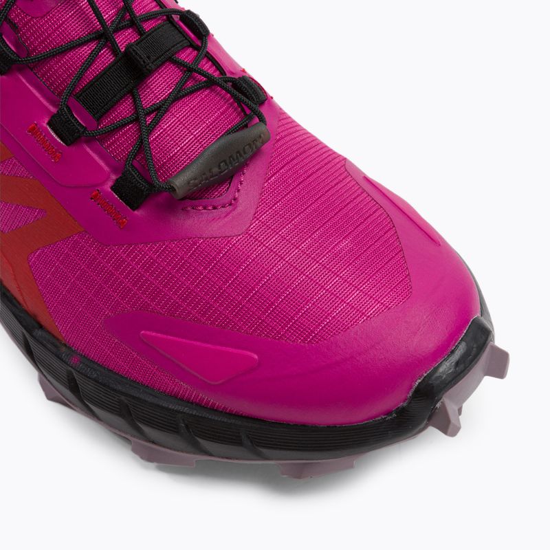 Buty do biegania damskie Salomon Supercross 4 very berry/black/quail 7