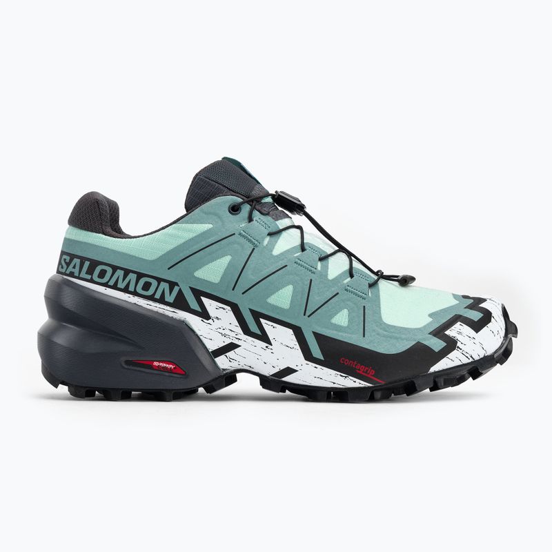 Buty do biegania damskie Salomon Speedcross 6 yucca/ebony/white 2