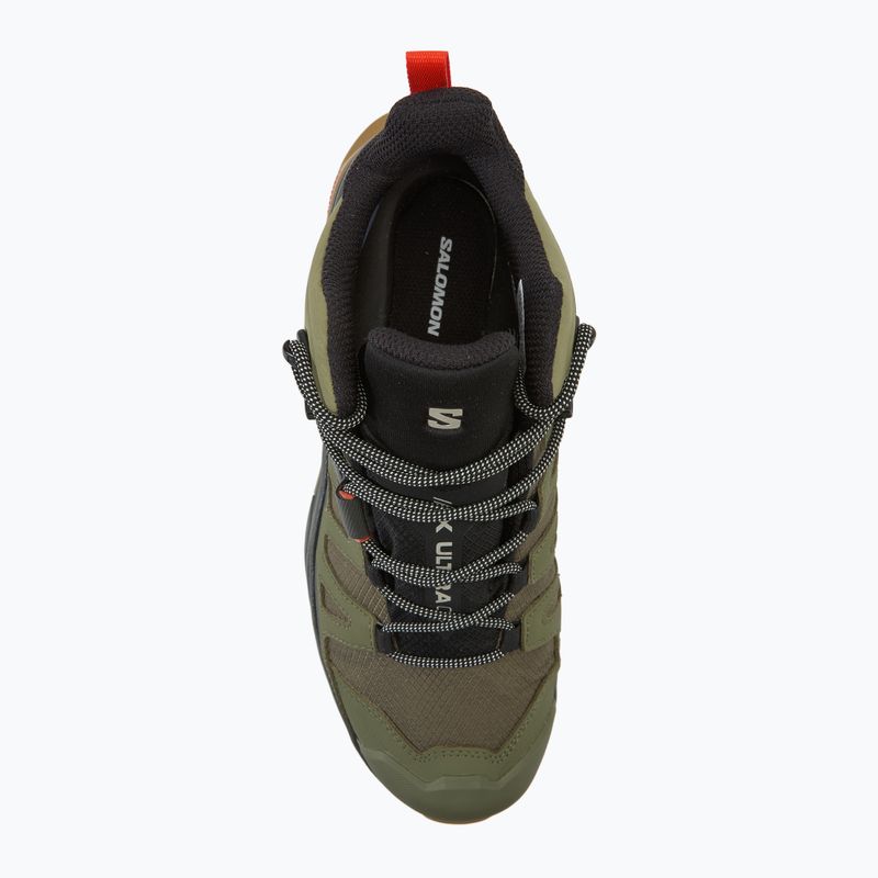 Buty trekingowe męskie Salomon X Ultra 4 MID GTX deep lichen green/peat/kelp 5