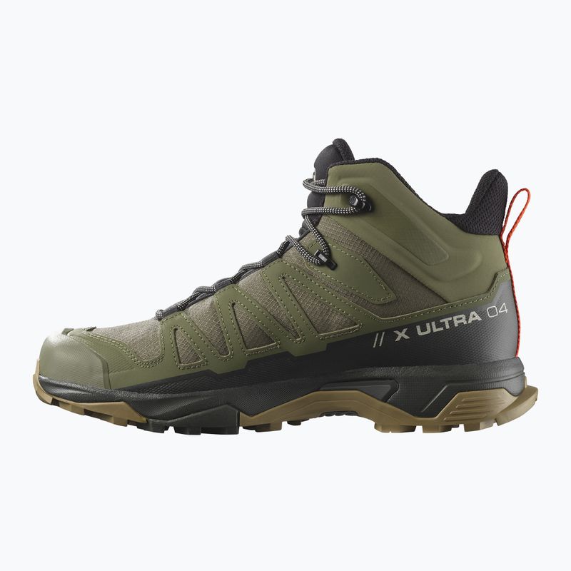 Buty trekingowe męskie Salomon X Ultra 4 MID GTX deep lichen green/peat/kelp 10