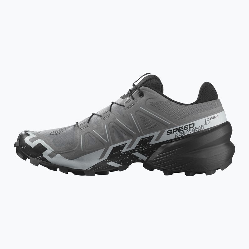 Buty do biegania męskie Salomon Speedcross 6 Wide quiet shade/black/pearl blue 3