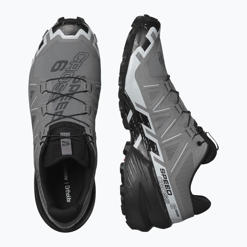 Buty do biegania męskie Salomon Speedcross 6 Wide quiet shade/black/pearl blue 6