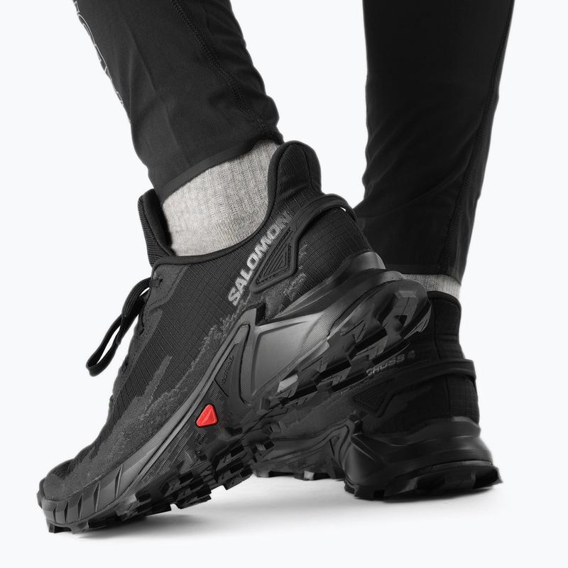 Buty do biegania męskie Salomon Alphacross 4 black 17