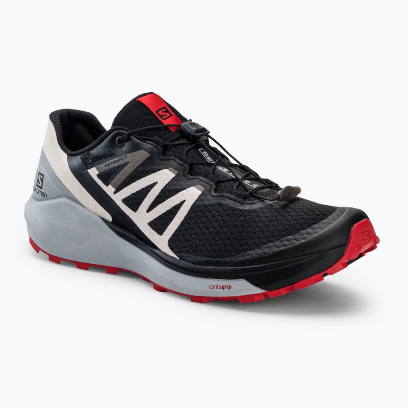 Buty do biegania męskie Salomon Sense Ride 4 black/pearl blue/pord