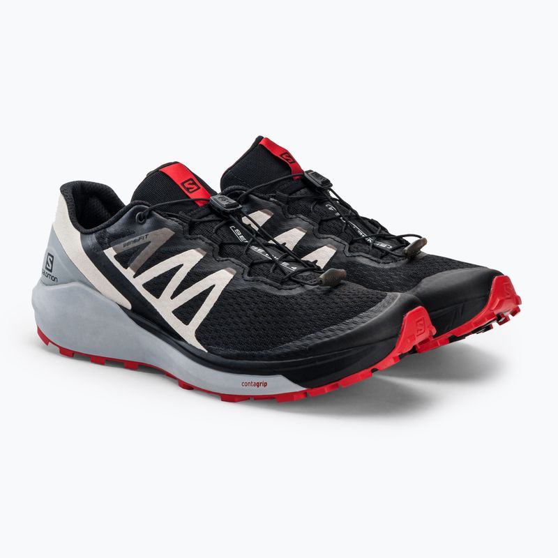 Buty do biegania męskie Salomon Sense Ride 4 black/pearl blue/pord 7