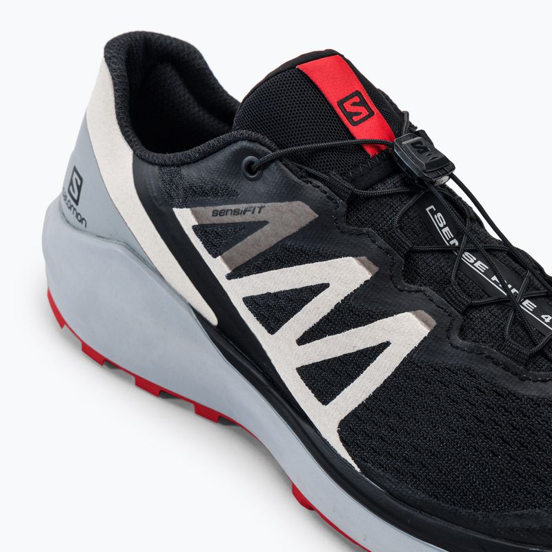 Buty do biegania męskie Salomon Sense Ride 4 black/pearl blue/pord 10