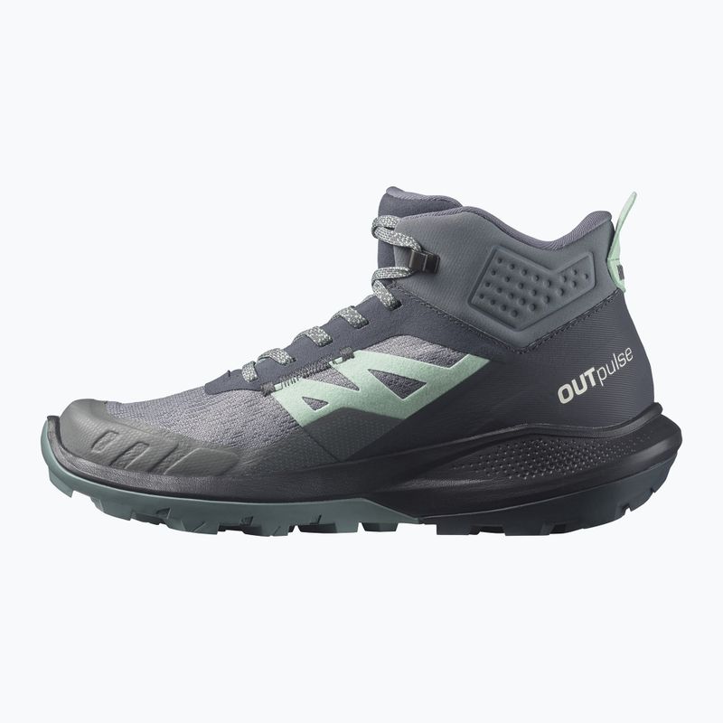 Buty tuystyczne  damskie Salomon Outpulse Mid GTX ebony/qush/ebony 13