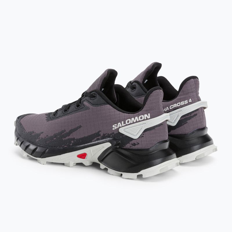 Buty do biegania damskie Salomon Alphacross 4 moonscape/black/lunr 3