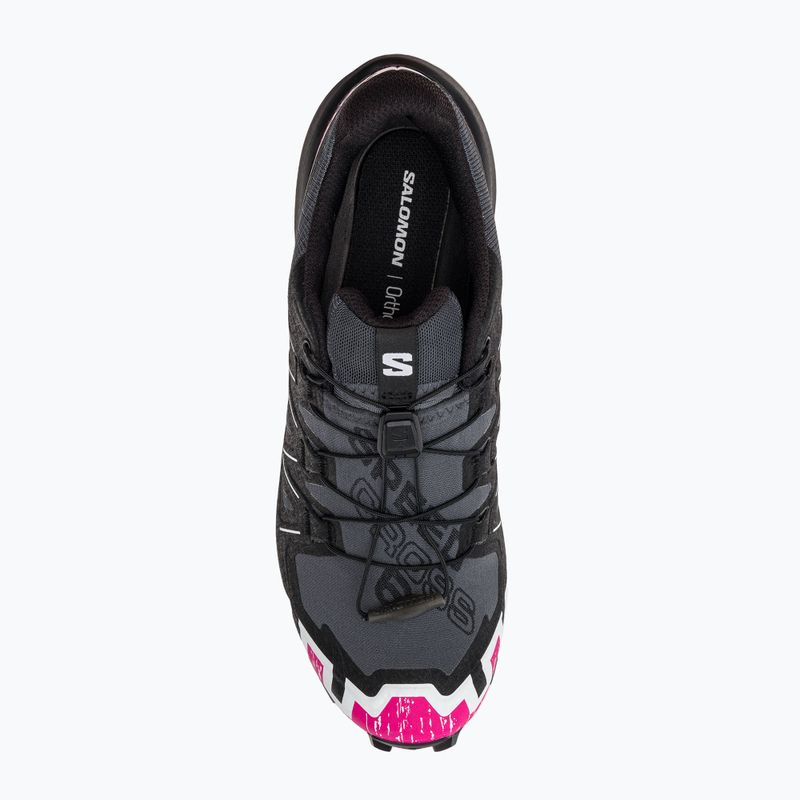 Buty do biegania damskie Salomon Speedcross 6 ebony/white/very berry 8