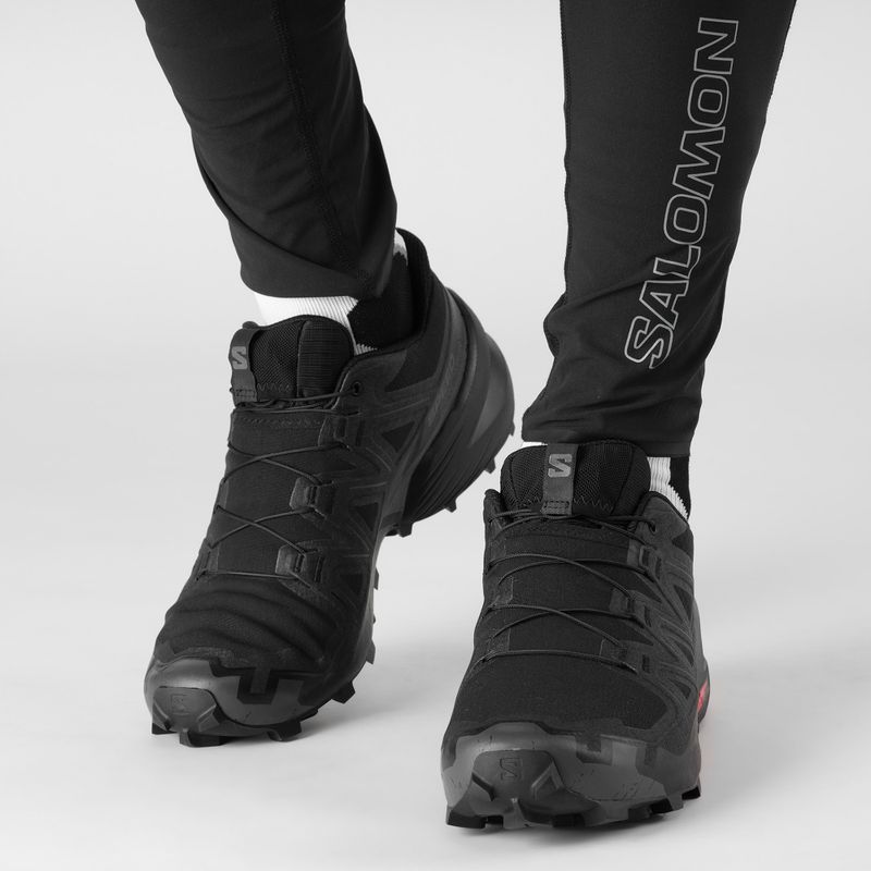 Buty do biegania męskie Salomon Speedcross 6 Wide black/phantom 7