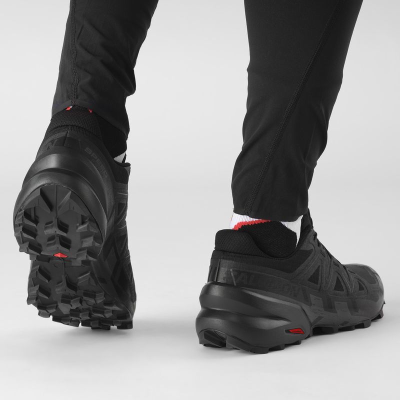 Buty do biegania męskie Salomon Speedcross 6 Wide black/phantom 8