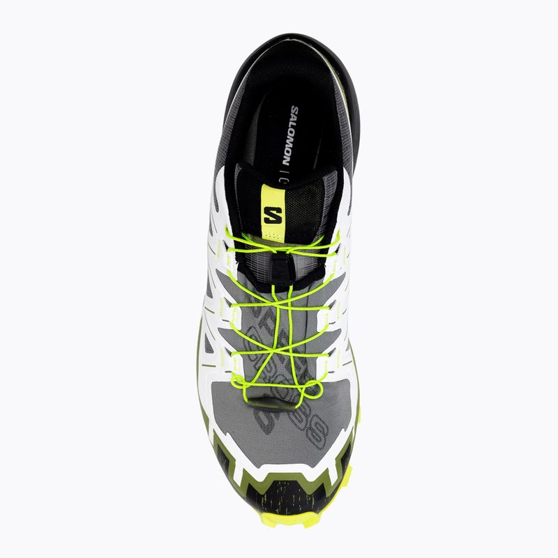 Buty do biegania męskie Salomon Speedcross 6 black/white/acid lime 6