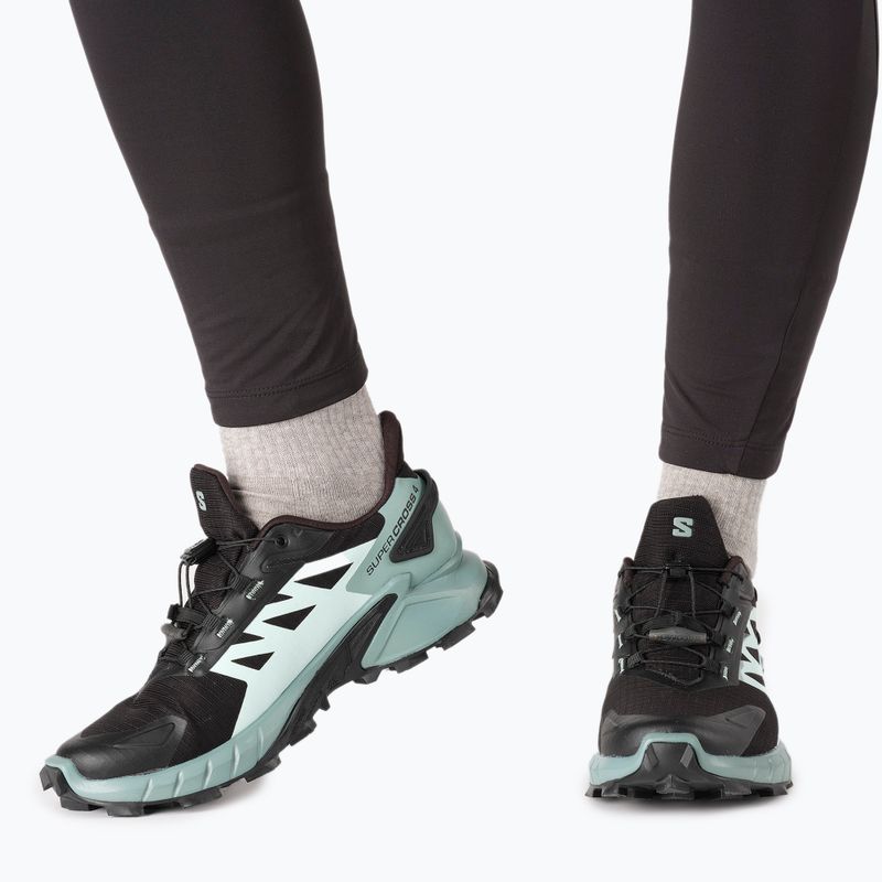 Buty do biegania damskie Salomon Supercross 4 GTX black/trellis/yucca 18