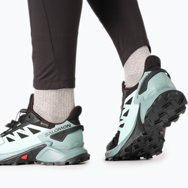 Buty do biegania damskie Salomon Supercross 4 GTX black/trellis/yucca 19