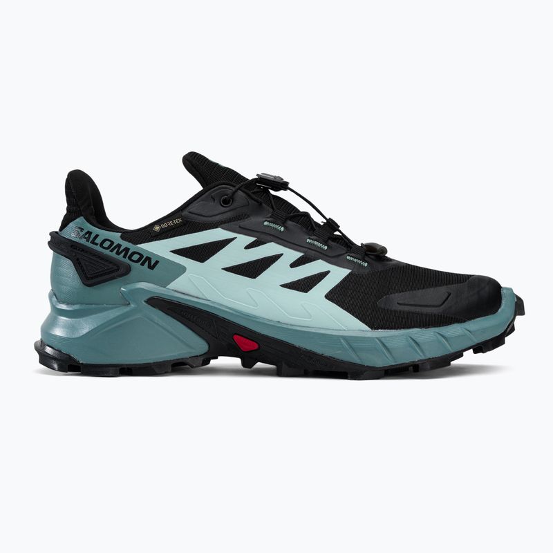 Buty do biegania damskie Salomon Supercross 4 GTX black/trellis/yucca 2