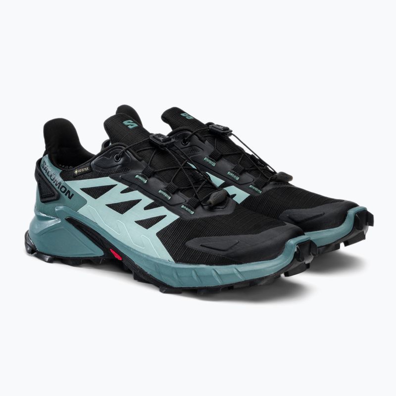 Buty do biegania damskie Salomon Supercross 4 GTX black/trellis/yucca 4