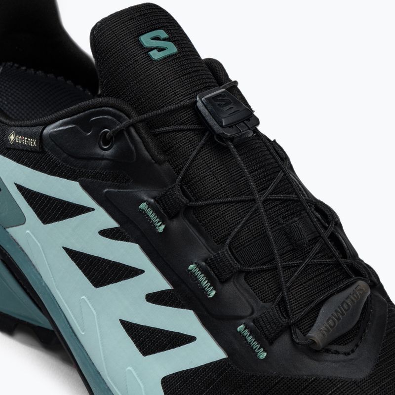 Buty do biegania damskie Salomon Supercross 4 GTX black/trellis/yucca 9