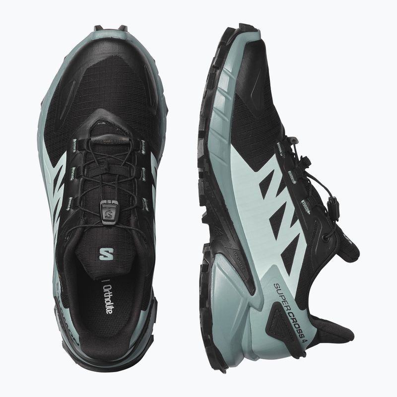 Buty do biegania damskie Salomon Supercross 4 GTX black/trellis/yucca 16