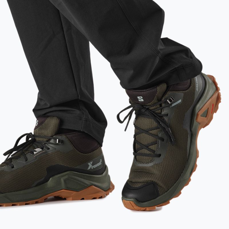 Buty trekkingowe męskie Salomon X Reveal Chukka CSWP 2 peat/black/gum8 15