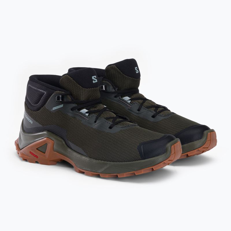 Buty trekkingowe męskie Salomon X Reveal Chukka CSWP 2 peat/black/gum8 5