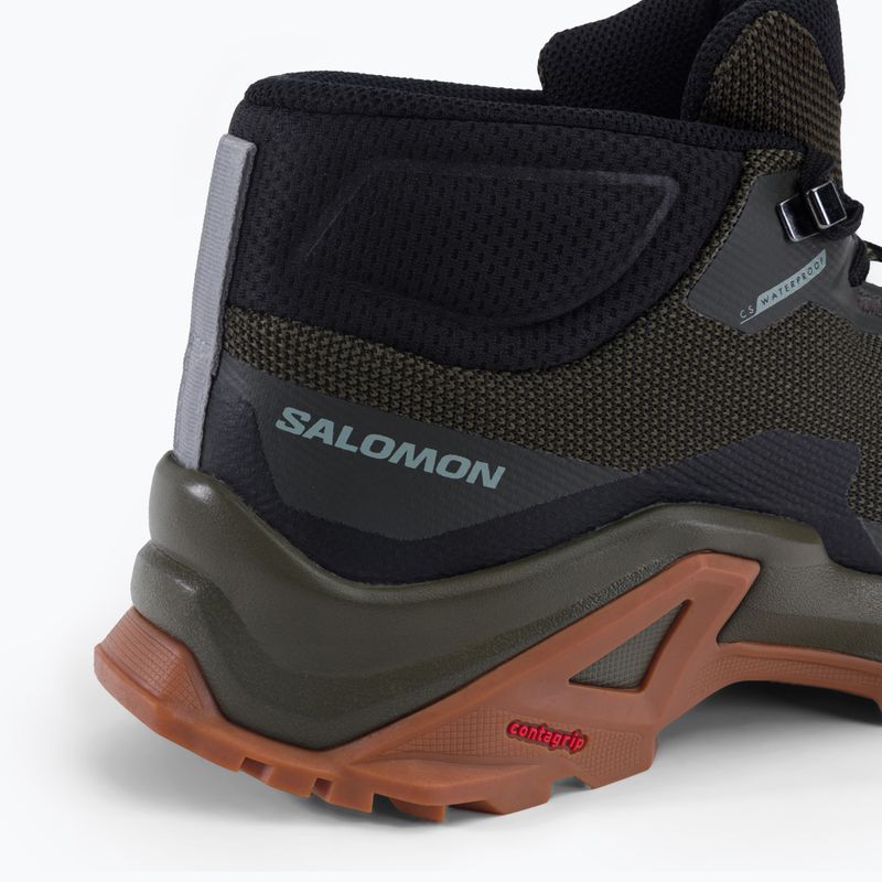 Buty trekkingowe męskie Salomon X Reveal Chukka CSWP 2 peat/black/gum8 7