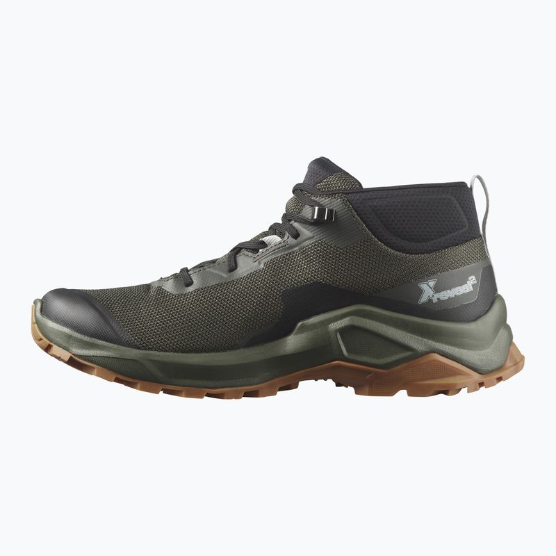 Buty trekkingowe męskie Salomon X Reveal Chukka CSWP 2 peat/black/gum8 11