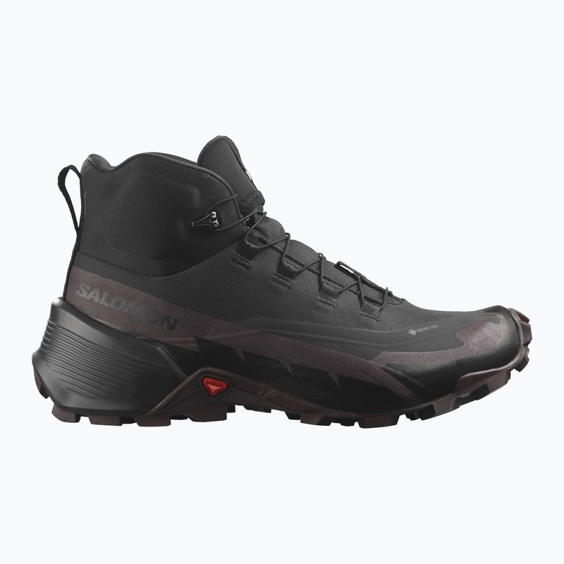 Buty trekkingowe damskie Salomon Cross Hike MID GTX 2 black/ chocolate plum/ black 12