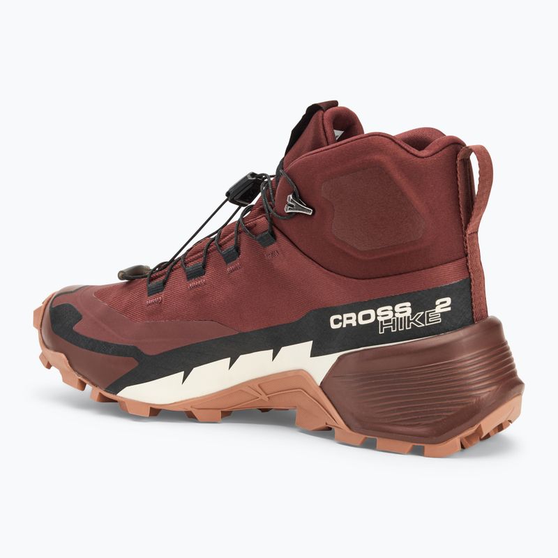 Buty trekkingowe damskie Salomon Cross Hike MID GTX 2 bitter chocolate/ mocha mousse 3