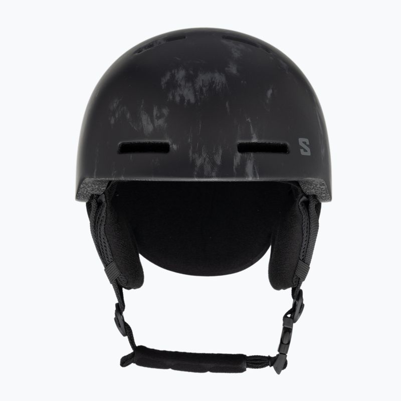 Kask narciarski dziecięcy Salomon Player Combo + Gogle XV Jr black tie&dye/black silver 3