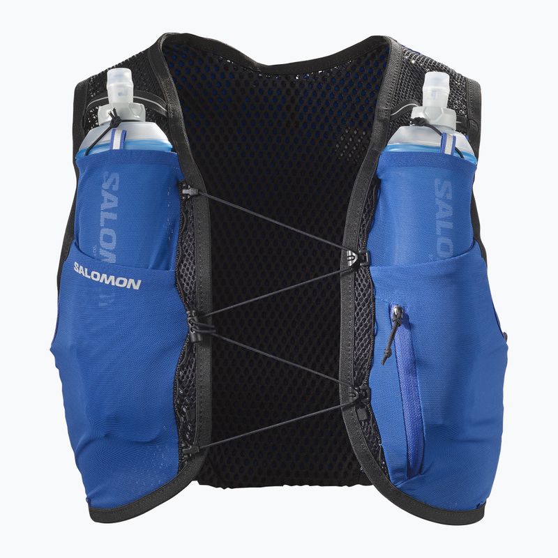 Kamizelka do biegania Salomon Active Skin 4 Set surf the web/black